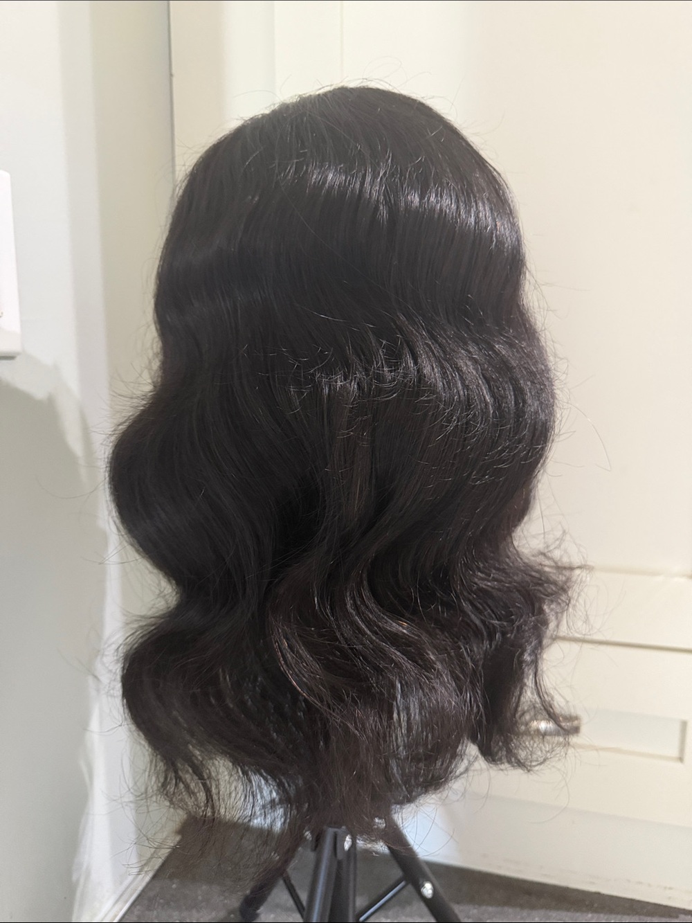Natural Wavy Black Women's Hairpiece - Unbranded